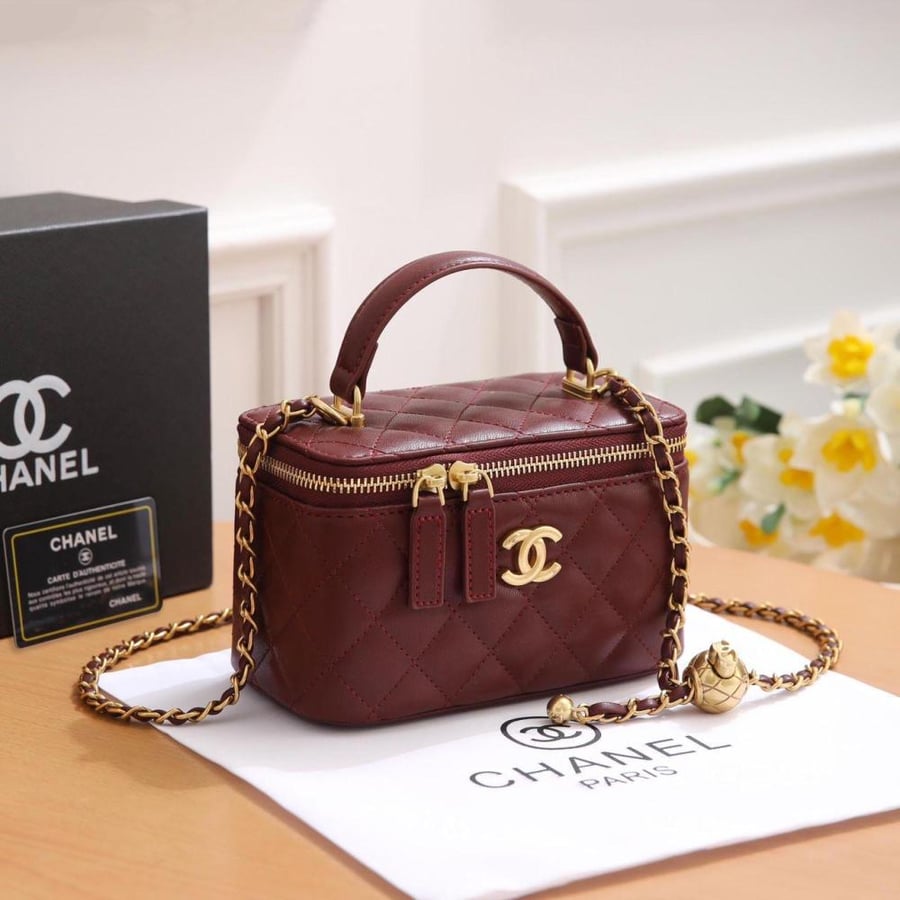Chanel Vanity Top Handle Bag 24cm