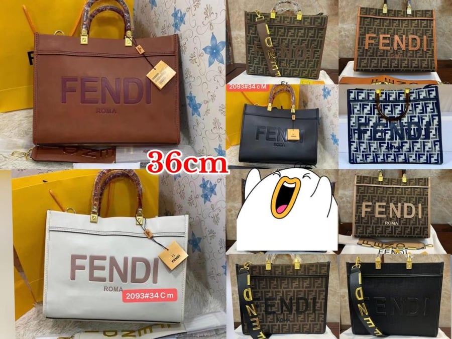 Fendi Roma Tote Bag 36cm