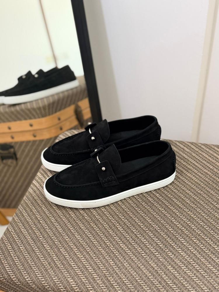 Christian Louboutin Men's Suede Loafers