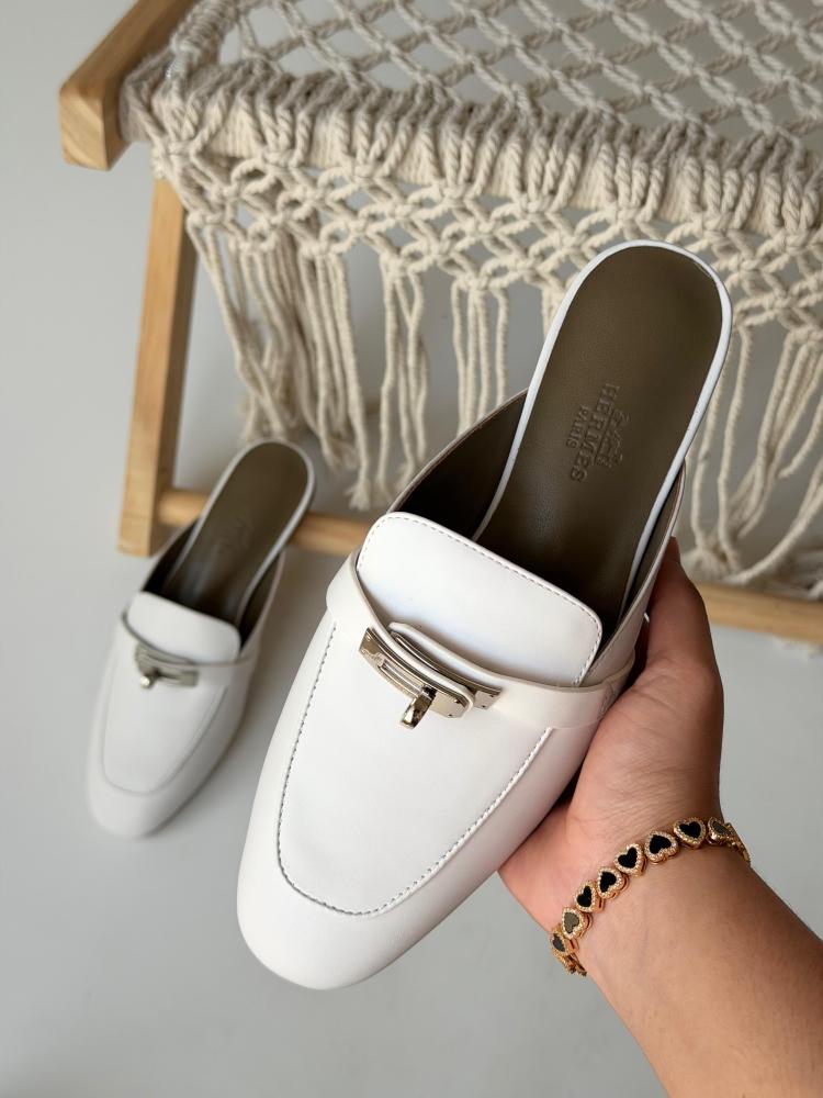 Hermes Oz Kelly Buckle Mule Loafer
