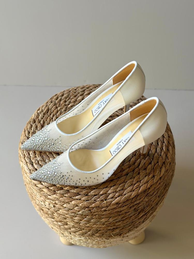 Jimmy Choo Crystal Pumps