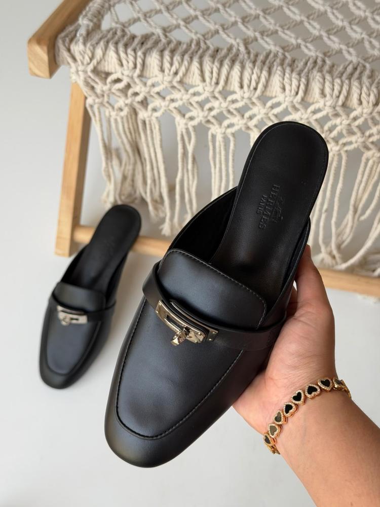 Hermes Oz Kelly Buckle Mule Loafer