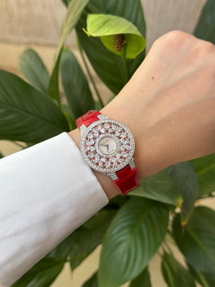 Graff Red Diamond Style Watch