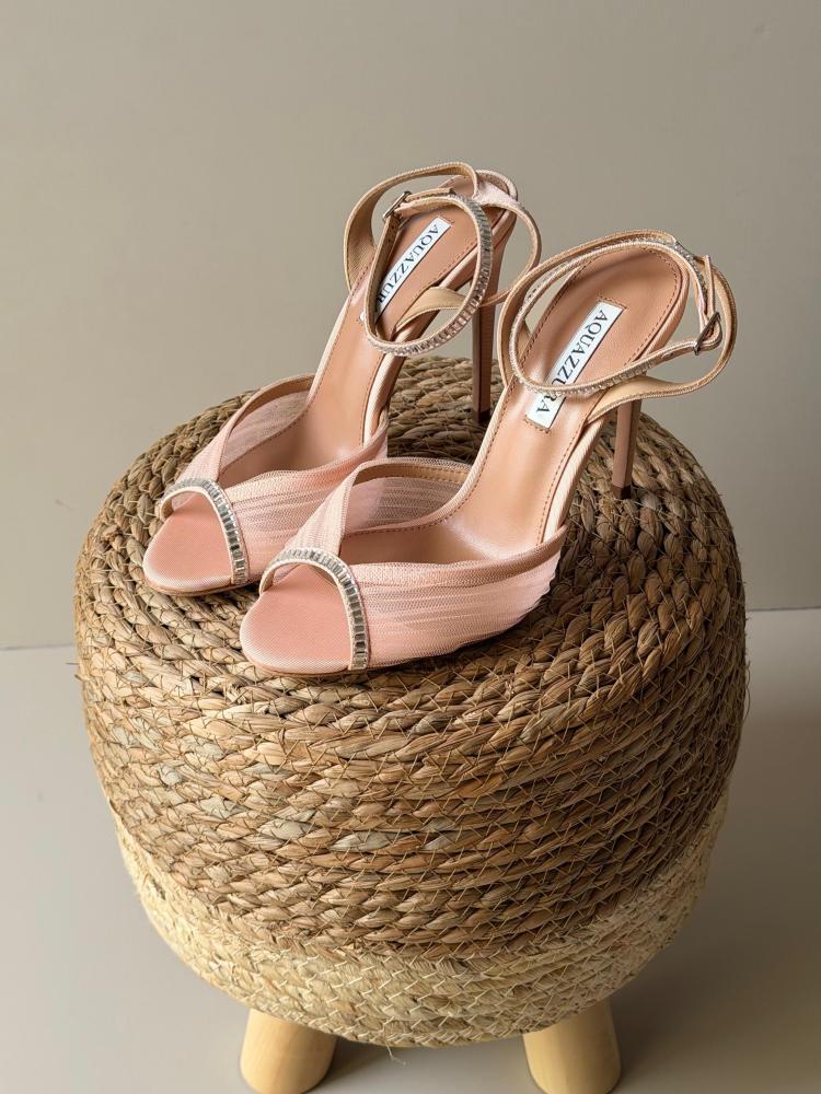 Aquazzura Tequila Mesh Sandals