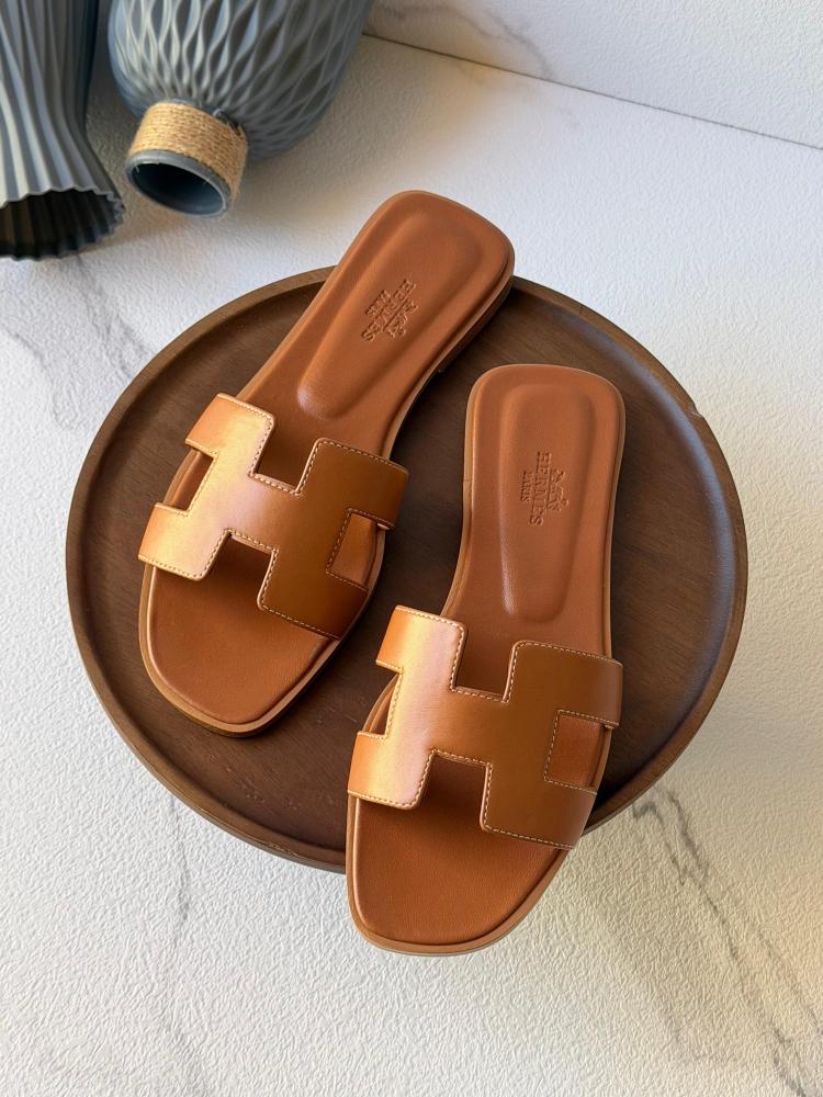 Hermes Oran Flat Sandal