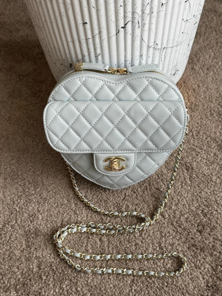 Chanel Heart Quilted Bag