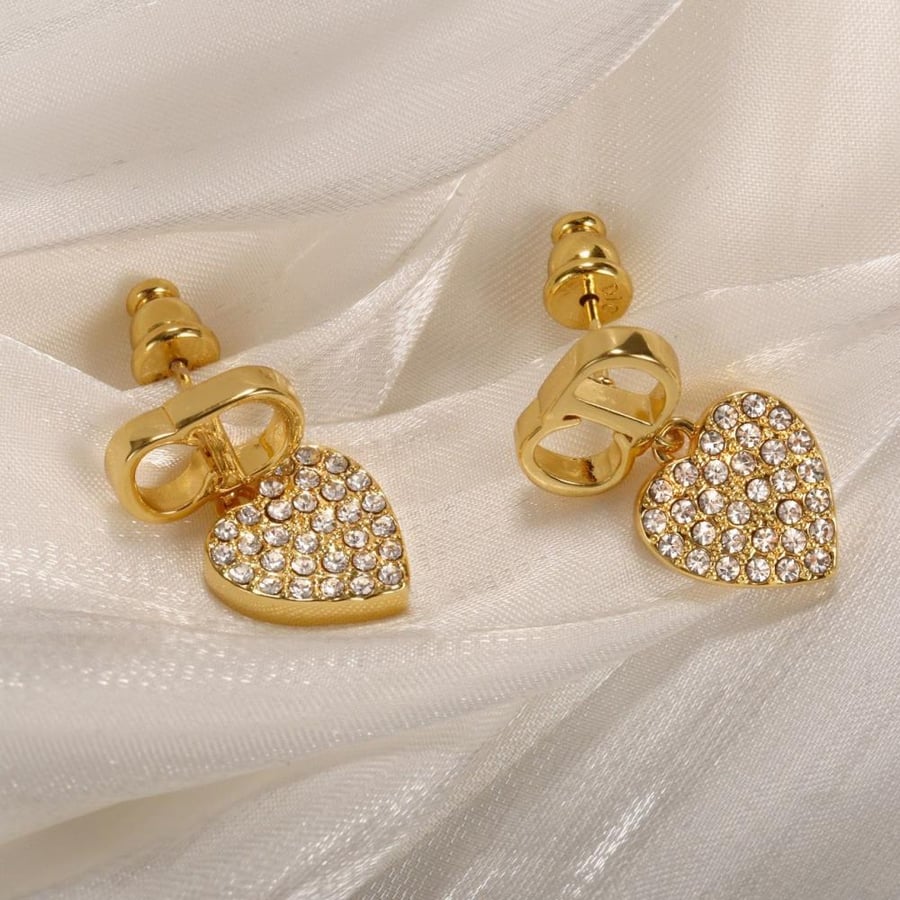 Dior Heart Charm Set