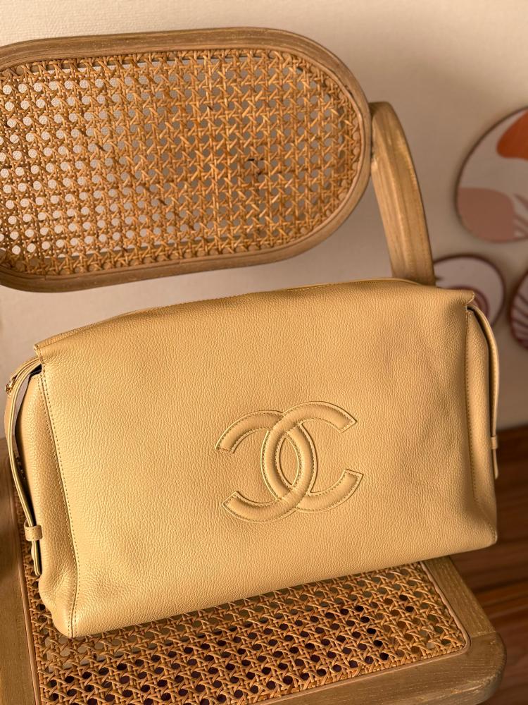 Chanel CC Logo Large Messenger Bag