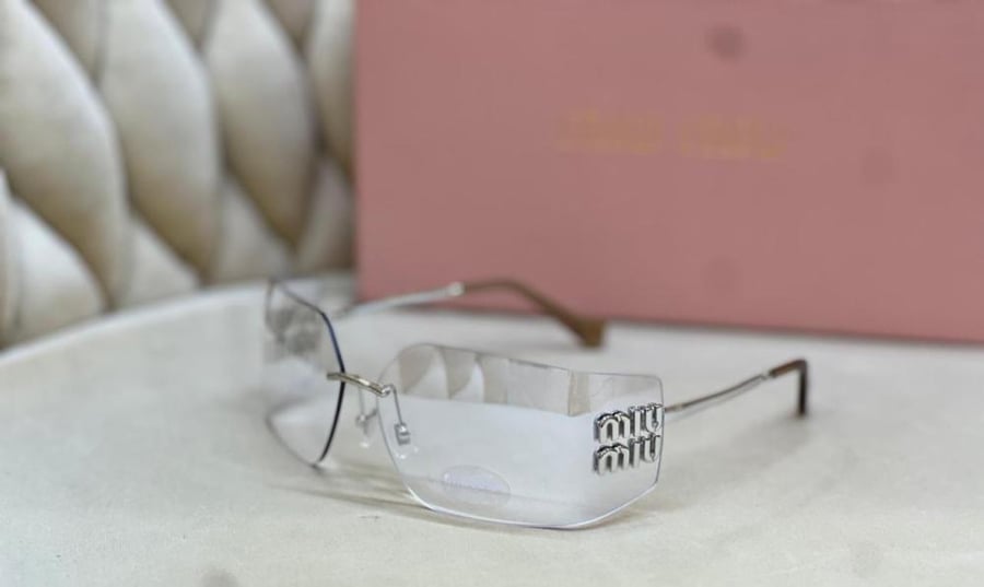 MIU MIU Rimless Sunglasses