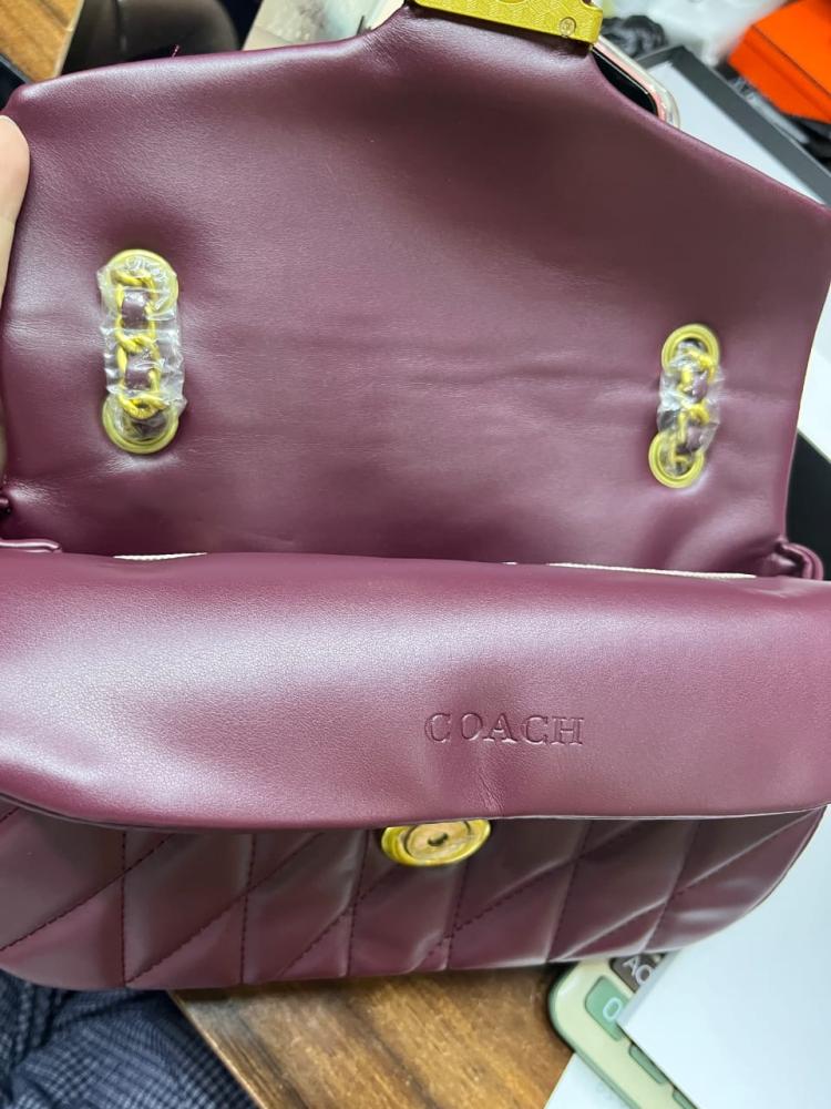 Coach Quilted Chain Shoulder Bag