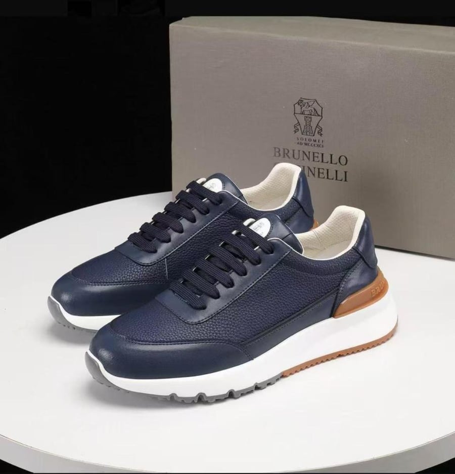 Brunello Cucinelli Lace-Up Sneakers