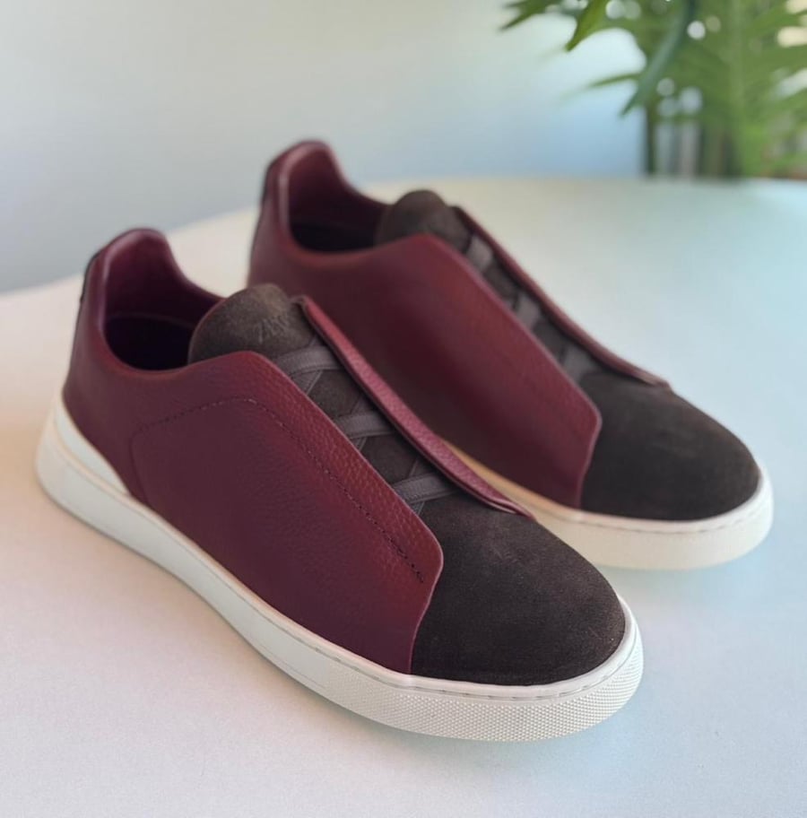 ZEGNA Triple Stitch Sneakers