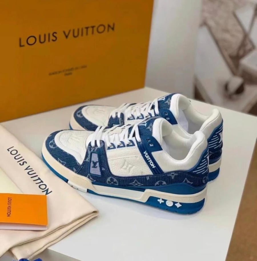 LOUIS VUITTON TRAINER - Blue