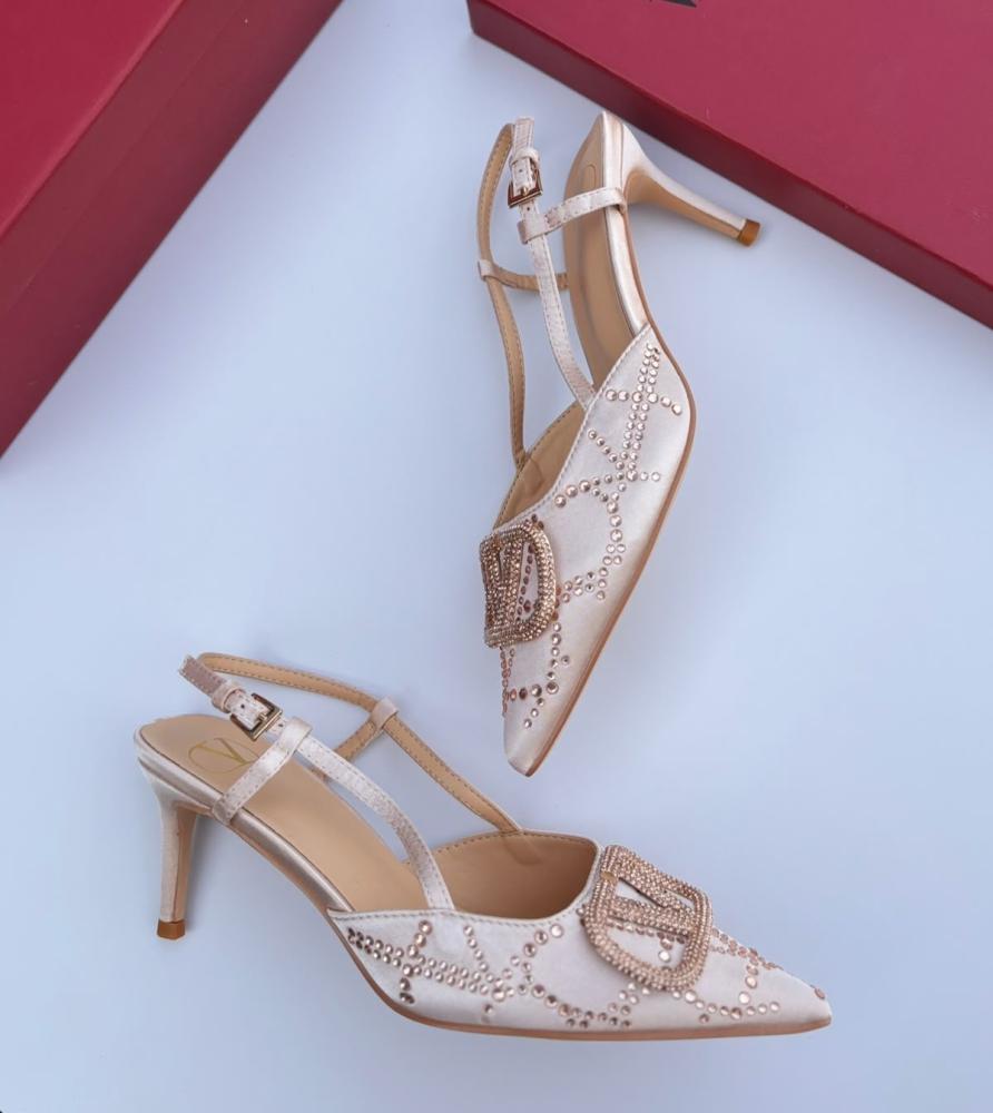 Valentino VLogo Slingback