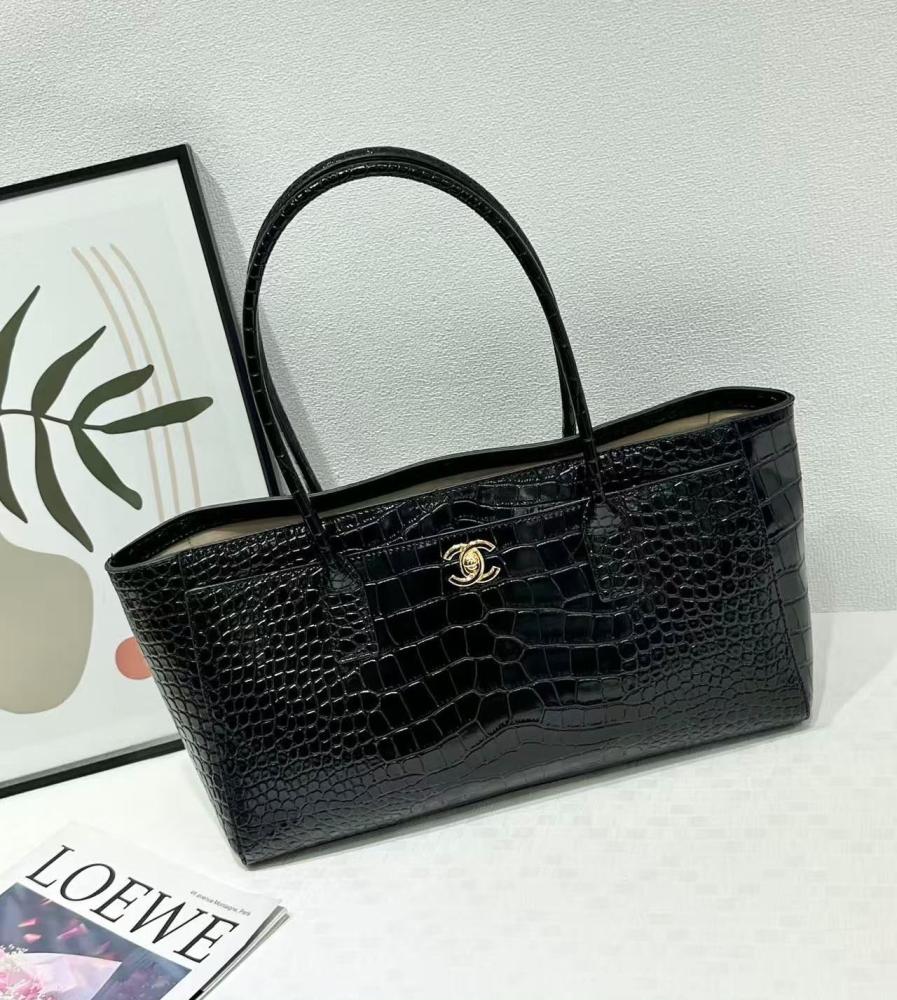Chanel Croc Tote Bag