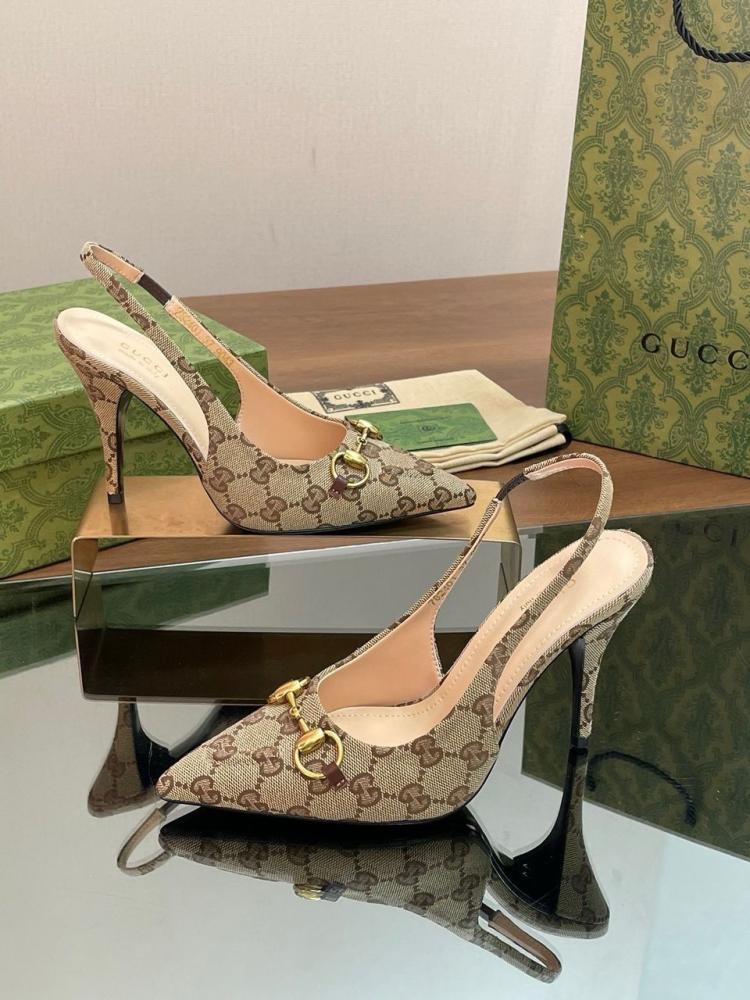 Gucci Slingback Heels