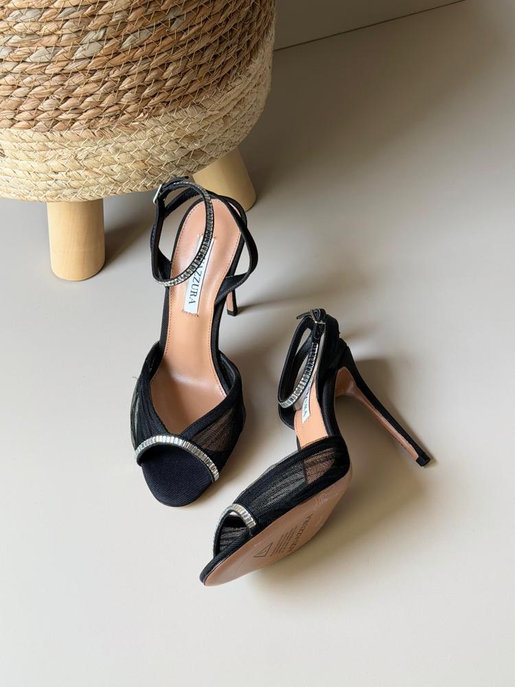 Aquazzura Tequila Mesh Sandals