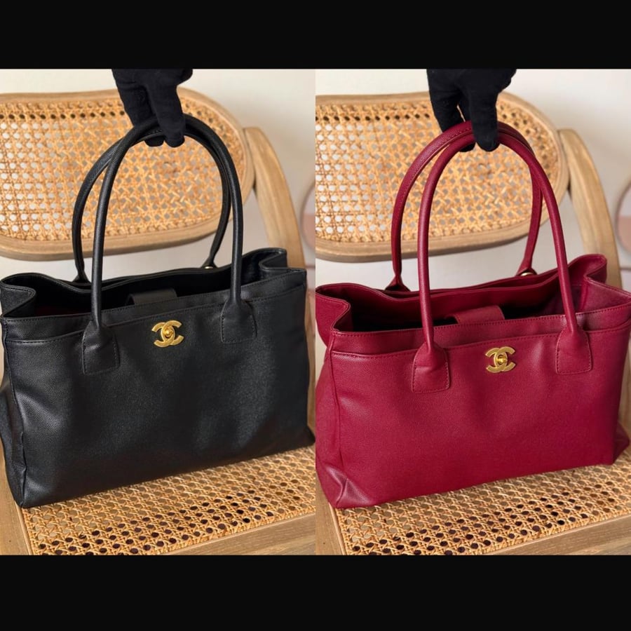 Chanel 36cm Cerf Tote Bag