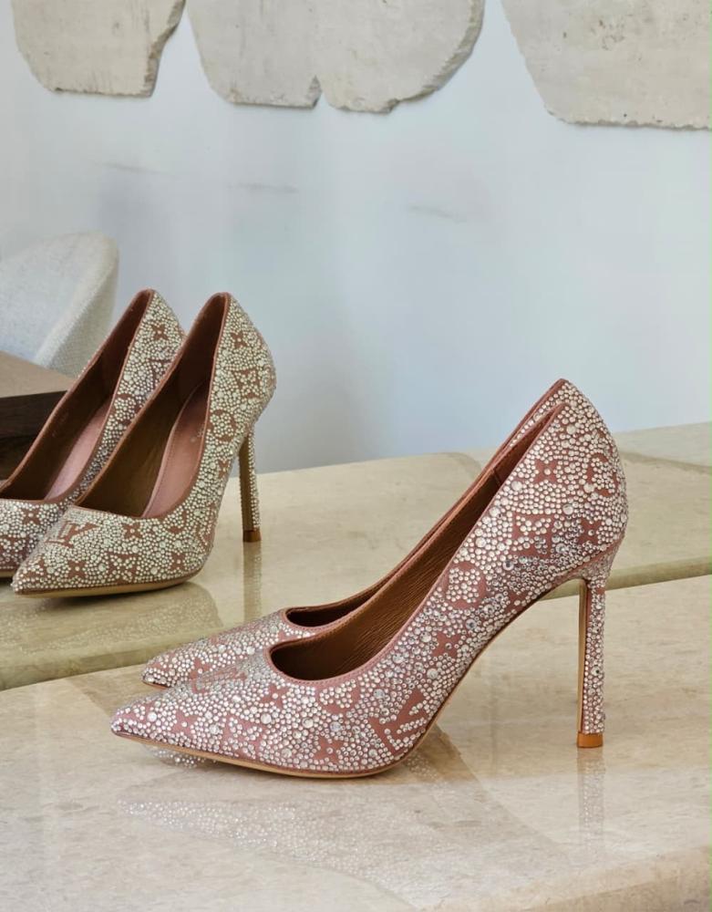Louis Vuitton LV Crystal Monogram Pump