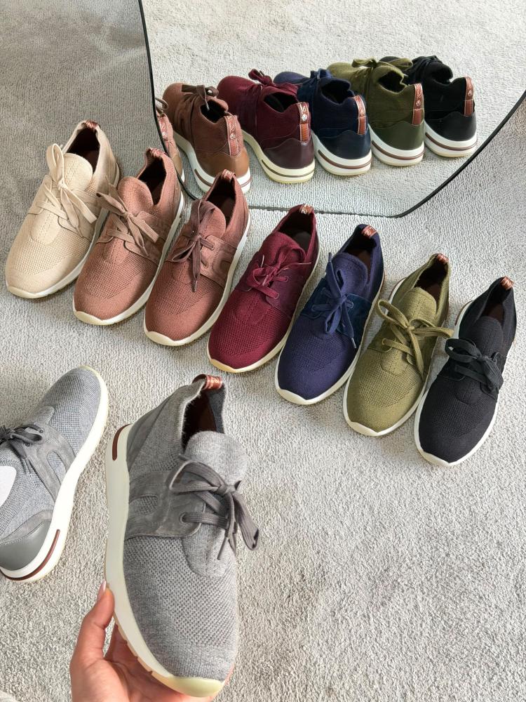 Loro Piana 360 Flexy Walk Knit Sneaker