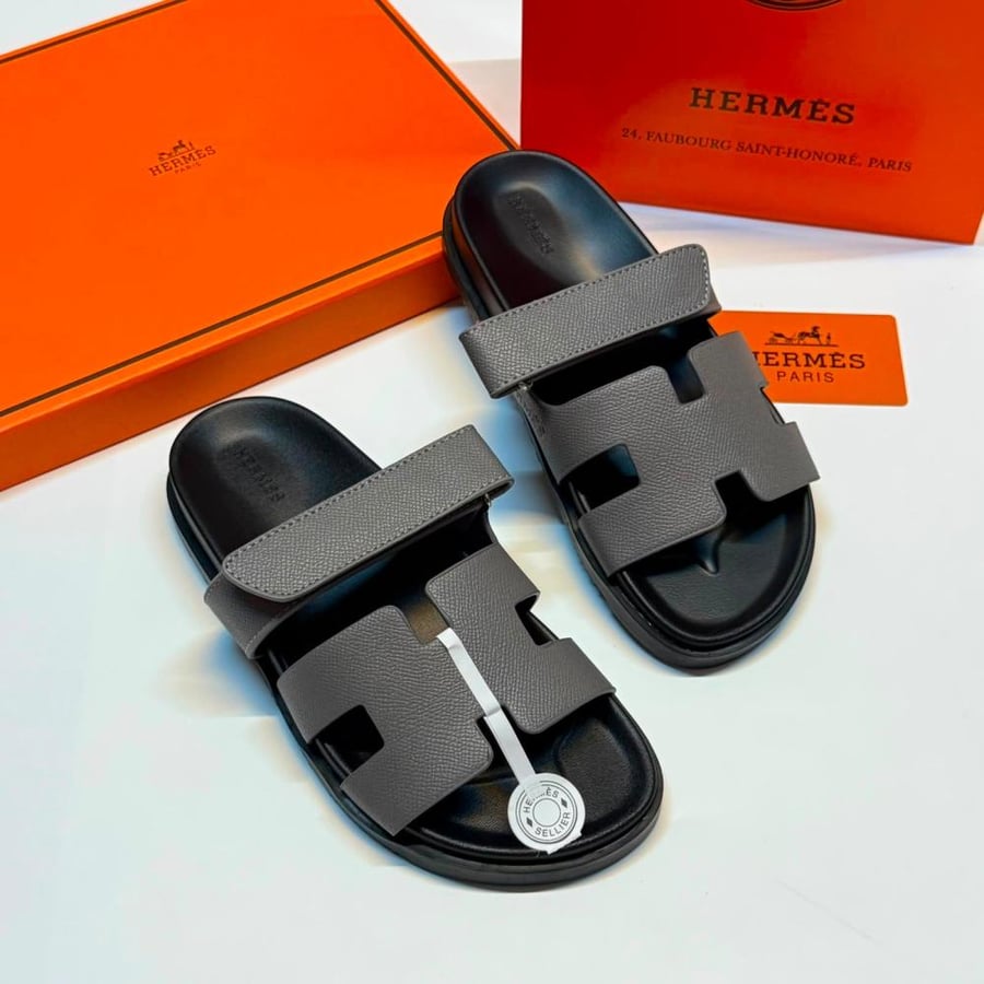 Hermes Chypre Flat Velcro Sandal