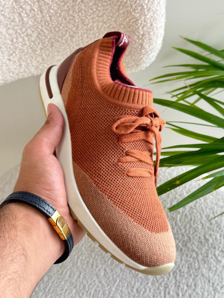 Loro Piana Men's Knit Sneakers