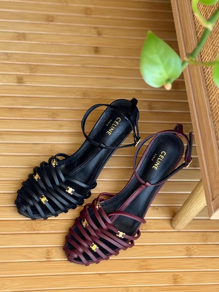 Celine Strappy Heeled Sandals
