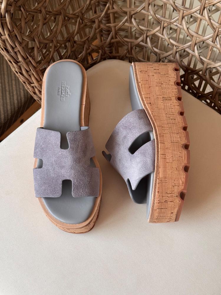 Hermès Chypre Platform Sandals