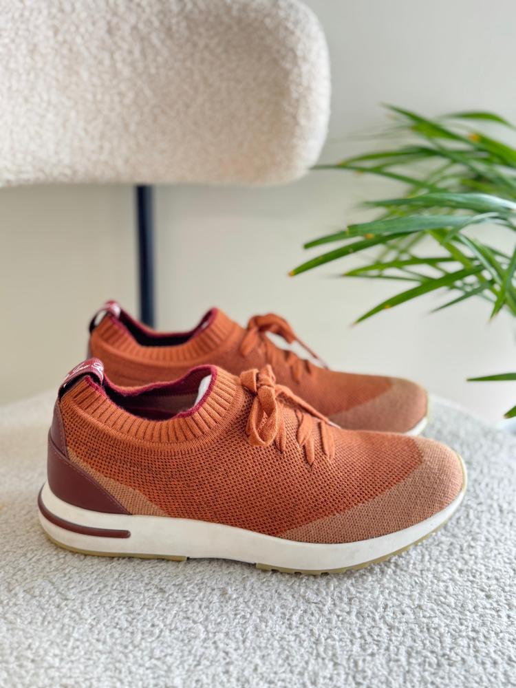 Loro Piana Men's Knit Sneakers