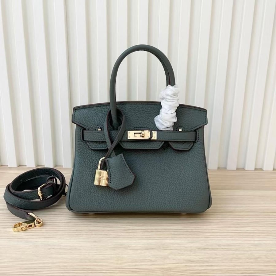 Hermes Birkin 20cm Leather Bag