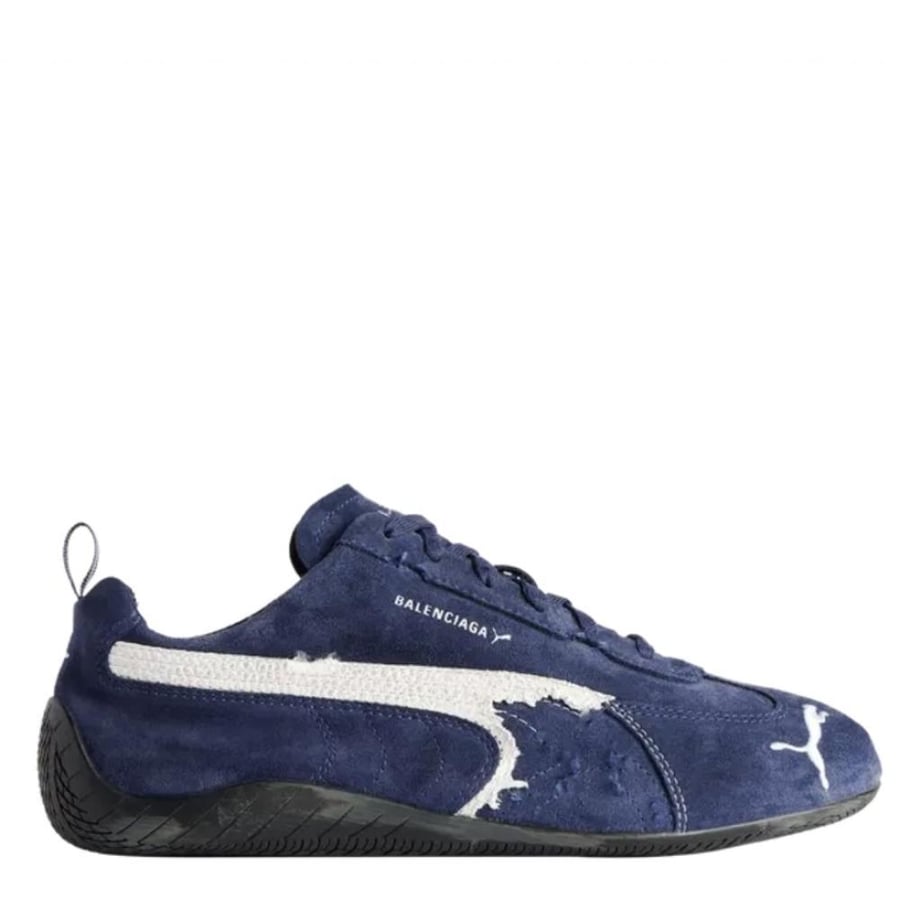 PUMA Balenciaga x Speedcat Suede 'Navy White