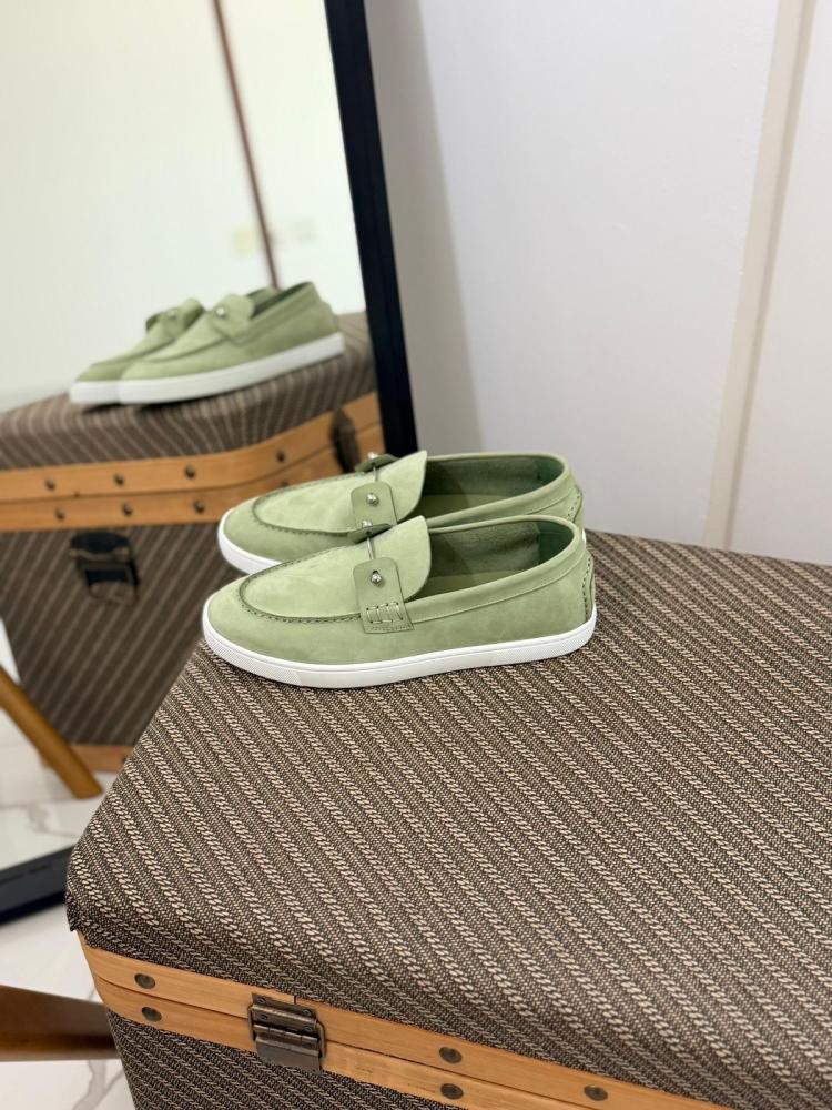 Christian Louboutin Men's Suede Loafers
