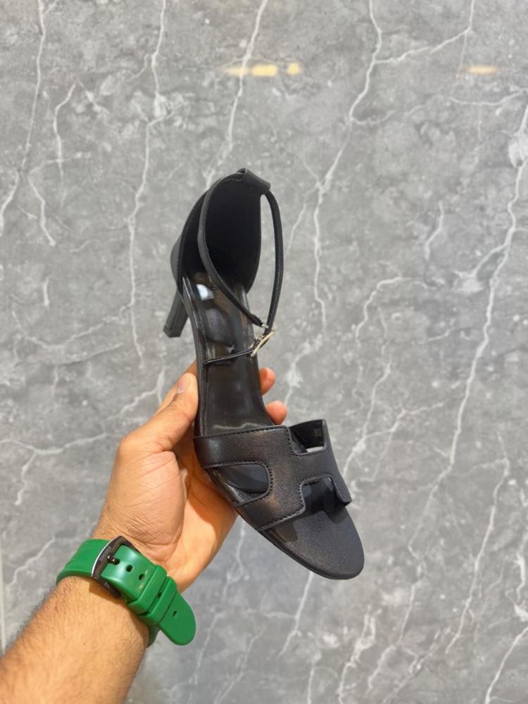HERMES Inspired H Ankle Strap Sandals