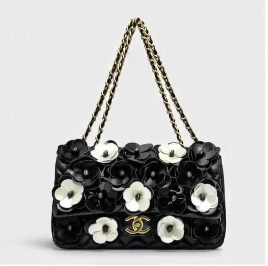 Chanel Camellia Flower Flap Bag