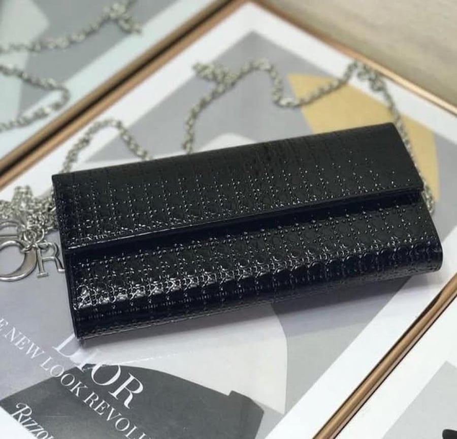 Dior Oblique Chain Wallet