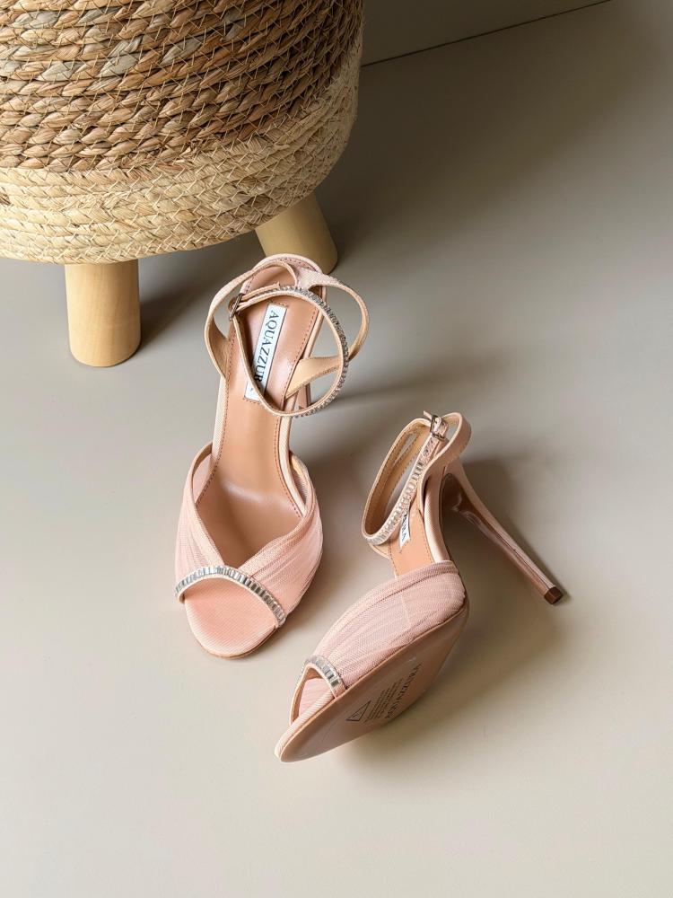 Aquazzura Tequila Mesh Sandals