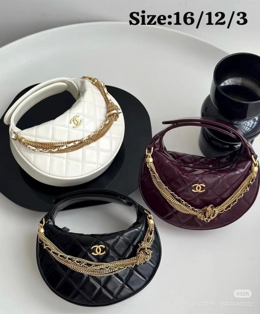Chanel Half Moon Chain Bag