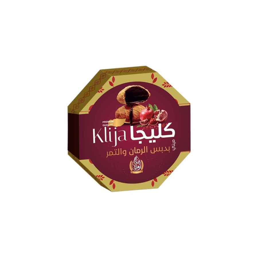 ريتاج الغلا كليجا بدبس الرمان والتمر