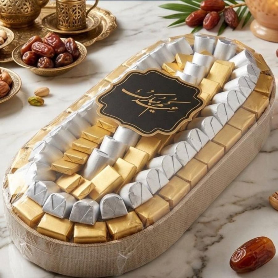 Eid trays Belgian chocolate