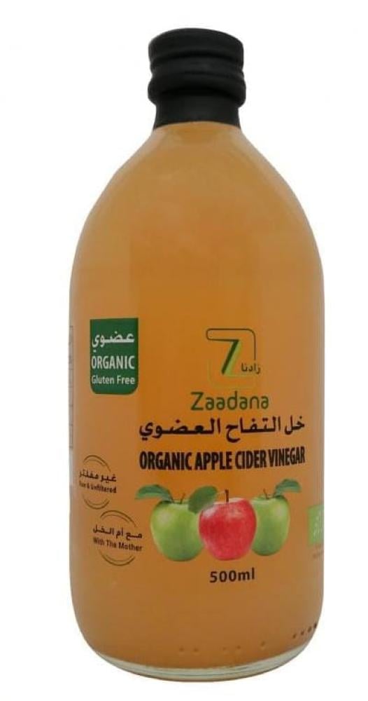 خل تفاح عضوي 500مل