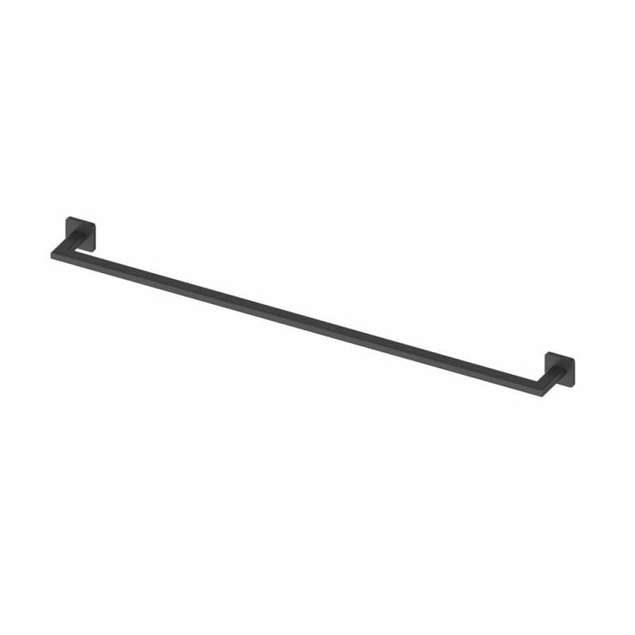 Stainless steel towel holder, black color