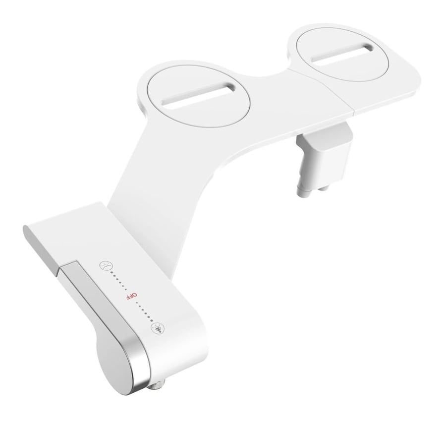 Internal bidet in Western-style toilet