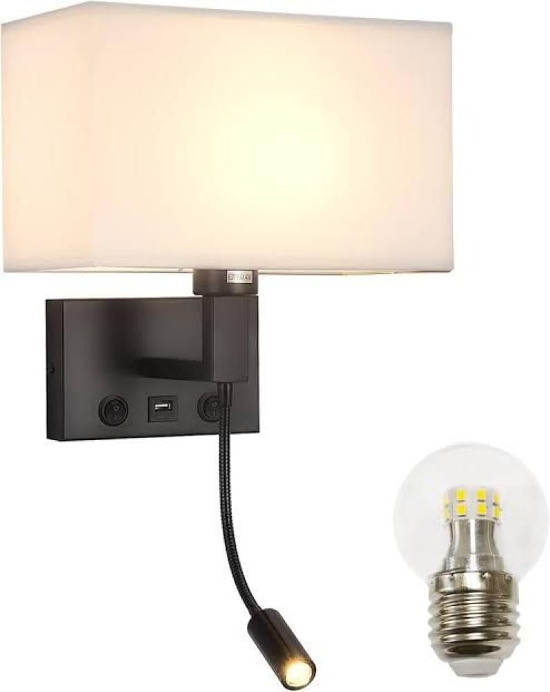 ابليك جداري مع منفذ USB و Type-C
