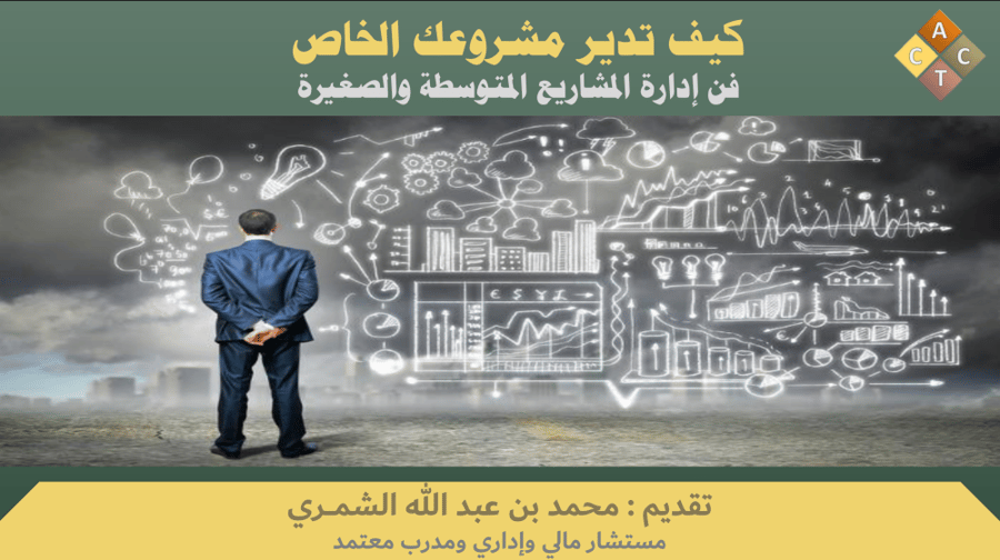 الحقيبة التدريبية لبرنامج (كيف تدير مشروعك الخاص)
