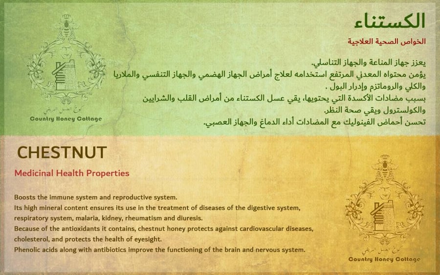 عسل الكستناء ( أبو فروة )