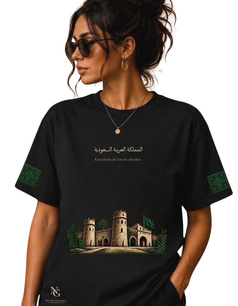 تيشيرت اليوم الوطني السعودي - للجنسين