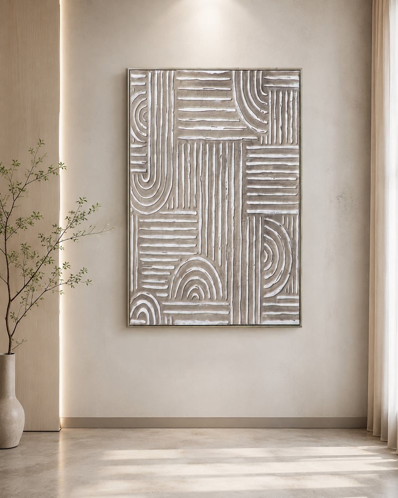 لوحة حائط مودرن مقاس 120 × 80 سم