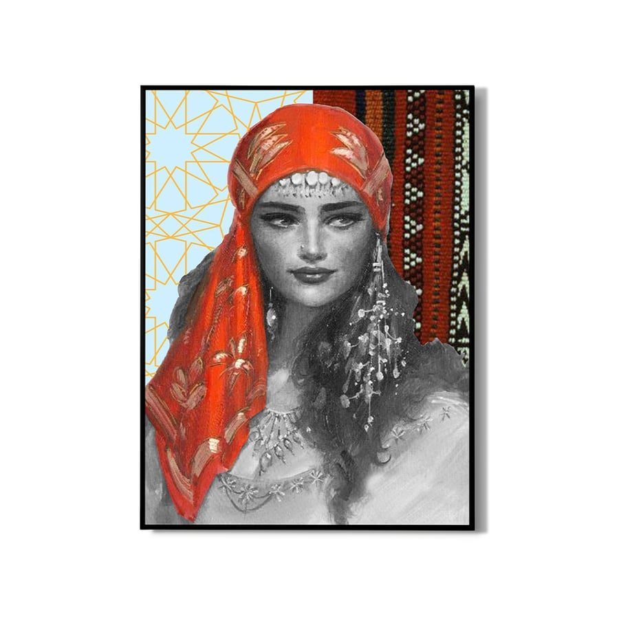 لوحة فنية كانفس للسجاد (طباعة)