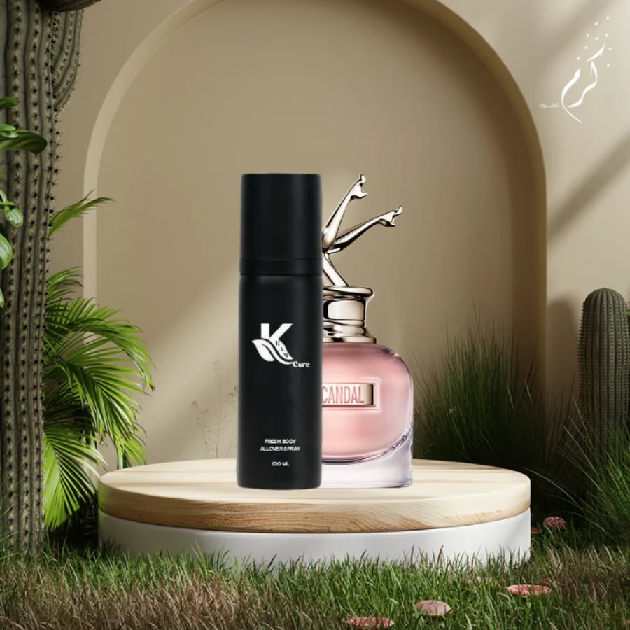 معطر الجسم و الشعر - سكاندال