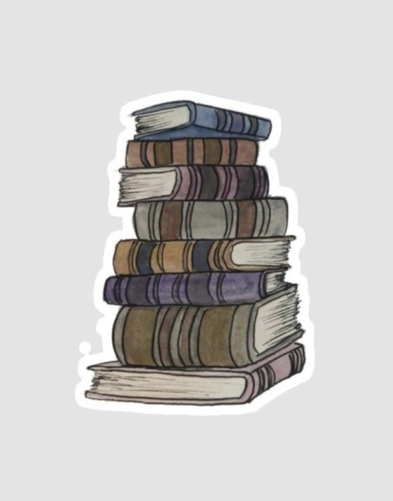 ستيكر كتب